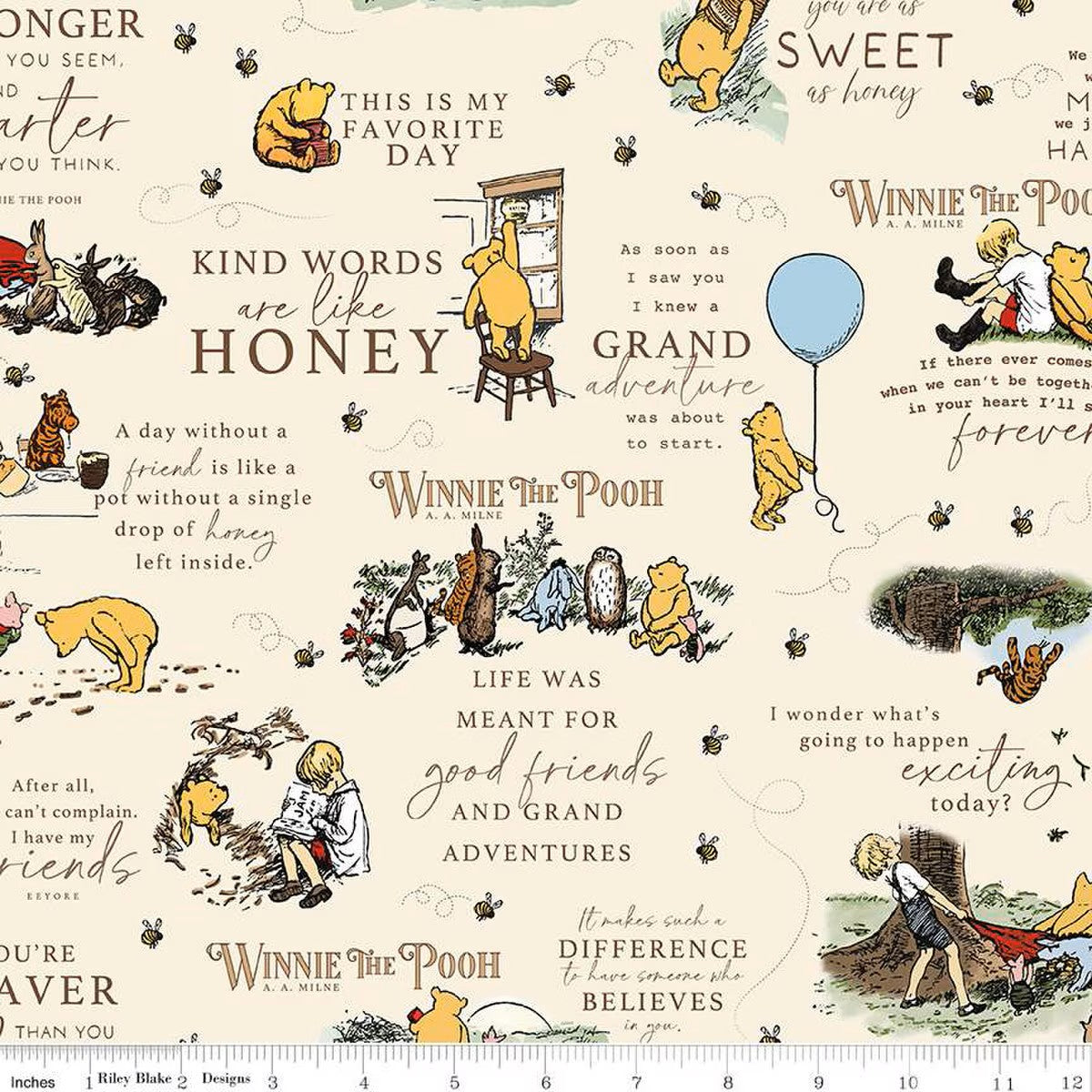 Winnie The Pooh Main (Cream)