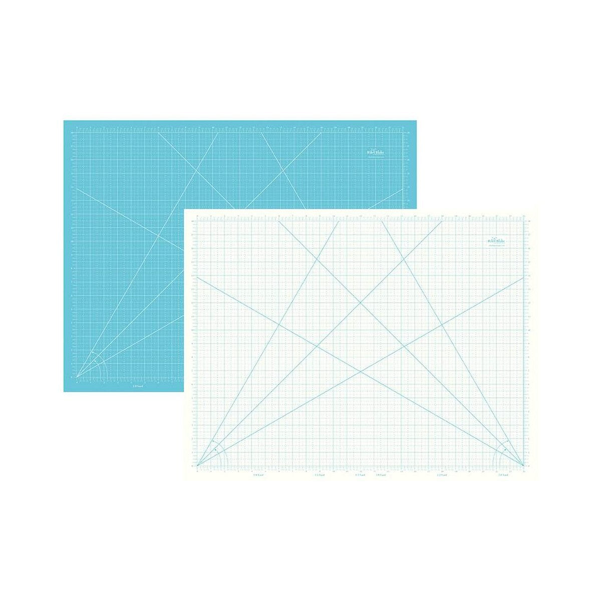 18" x 24" Reversible Cutting Mat (Blue/White)