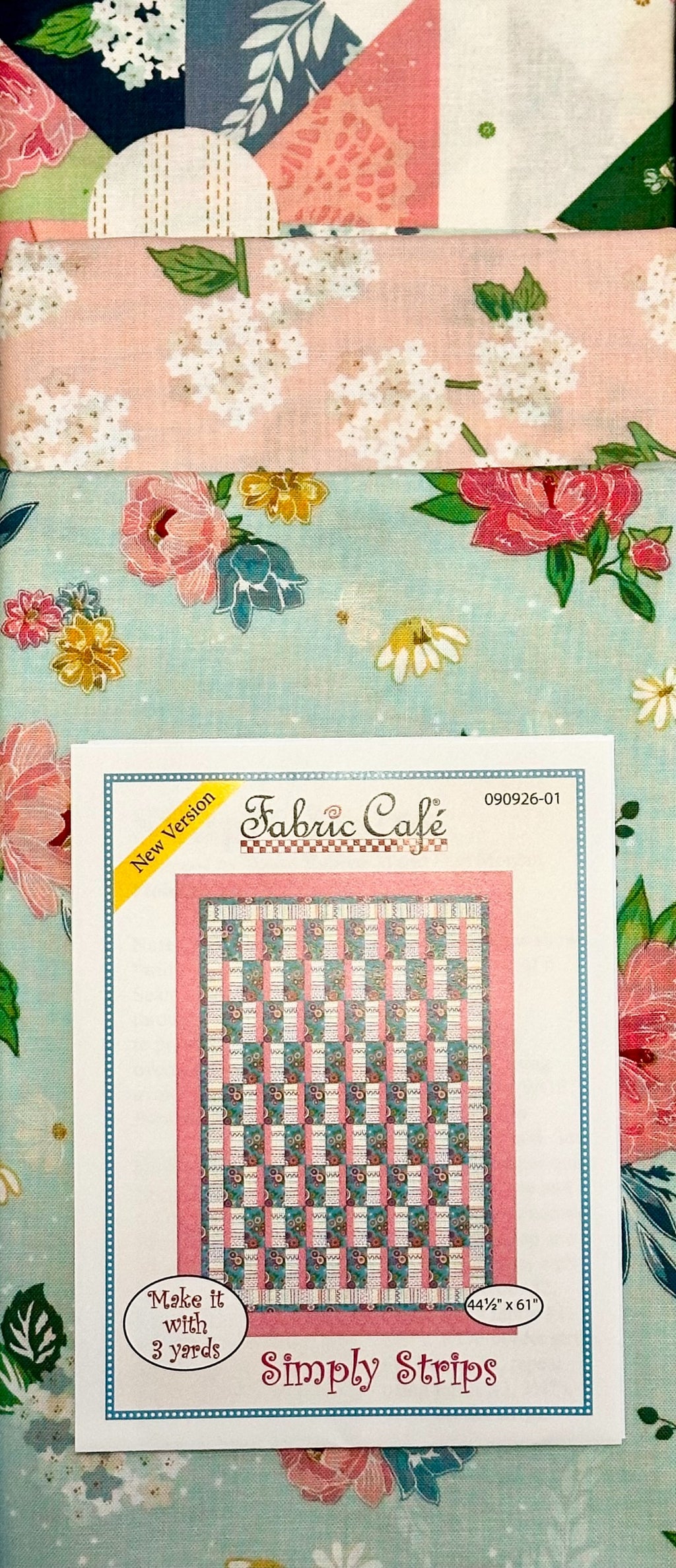 Correspondence Print Quilt Kit