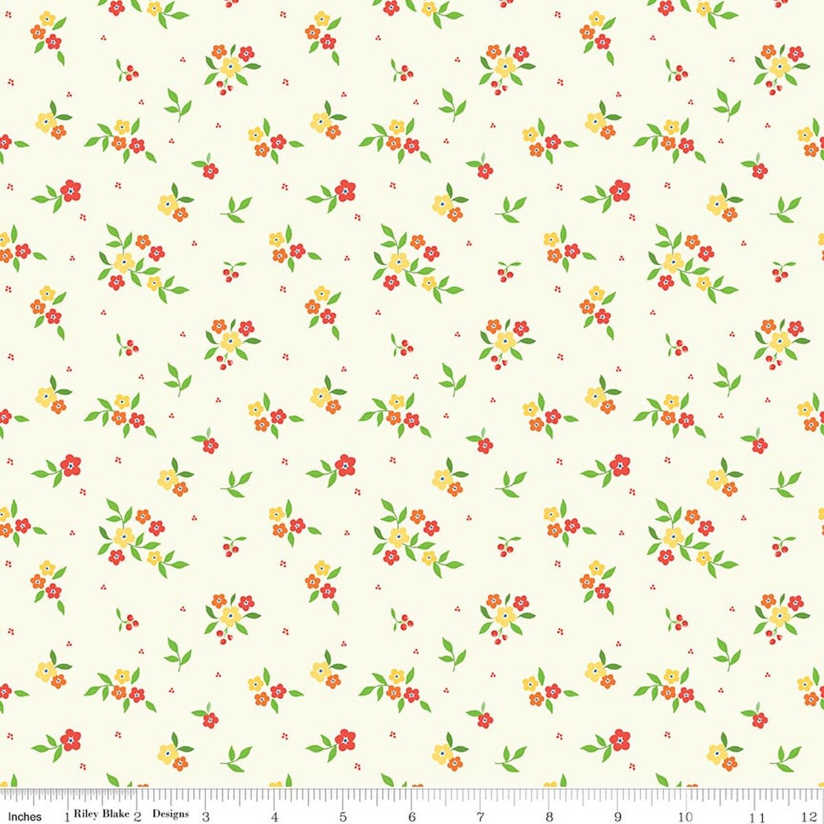 Summer's in Town Floral (Cream)