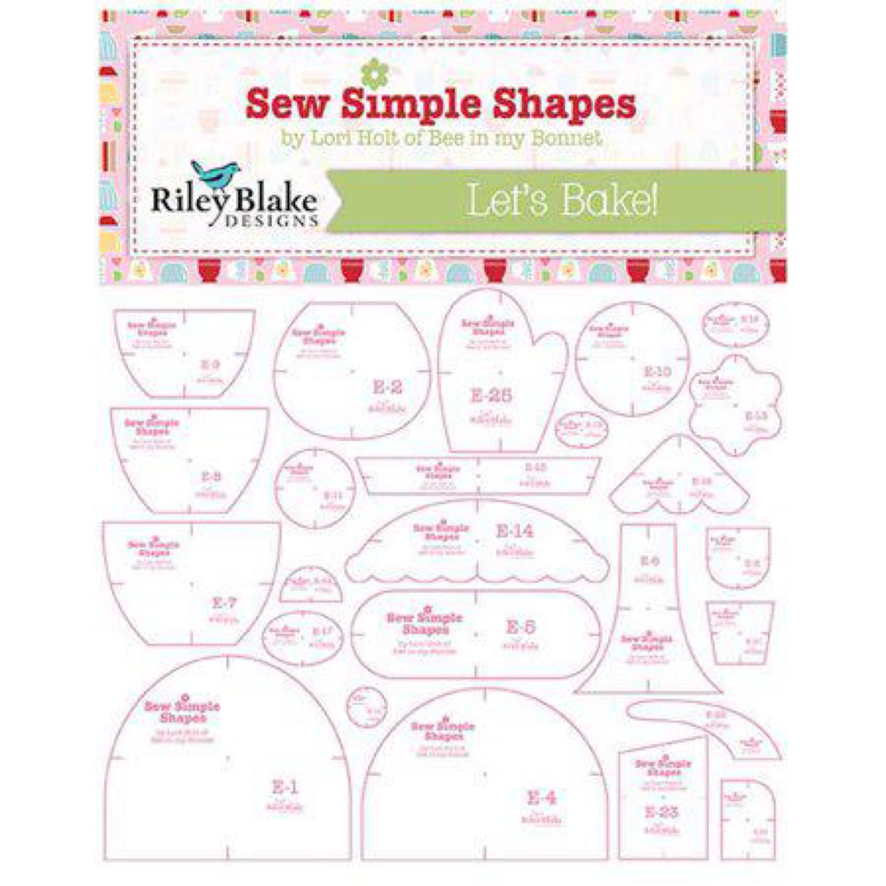 Let’s Bake - Bake Sale 2 Templates (25 pieces)