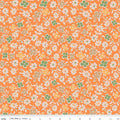 Autumn Cosmos Pumpkin 108" Wide Back