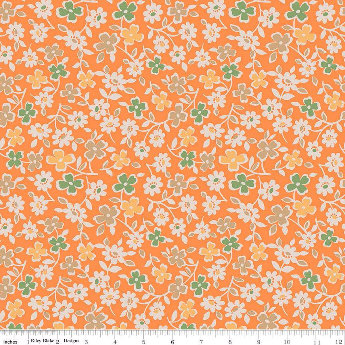 Autumn Cosmos Pumpkin 108" Wide Back