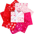 Expressions Batiks Love Punch 9-pc Fat Quarter Bundle