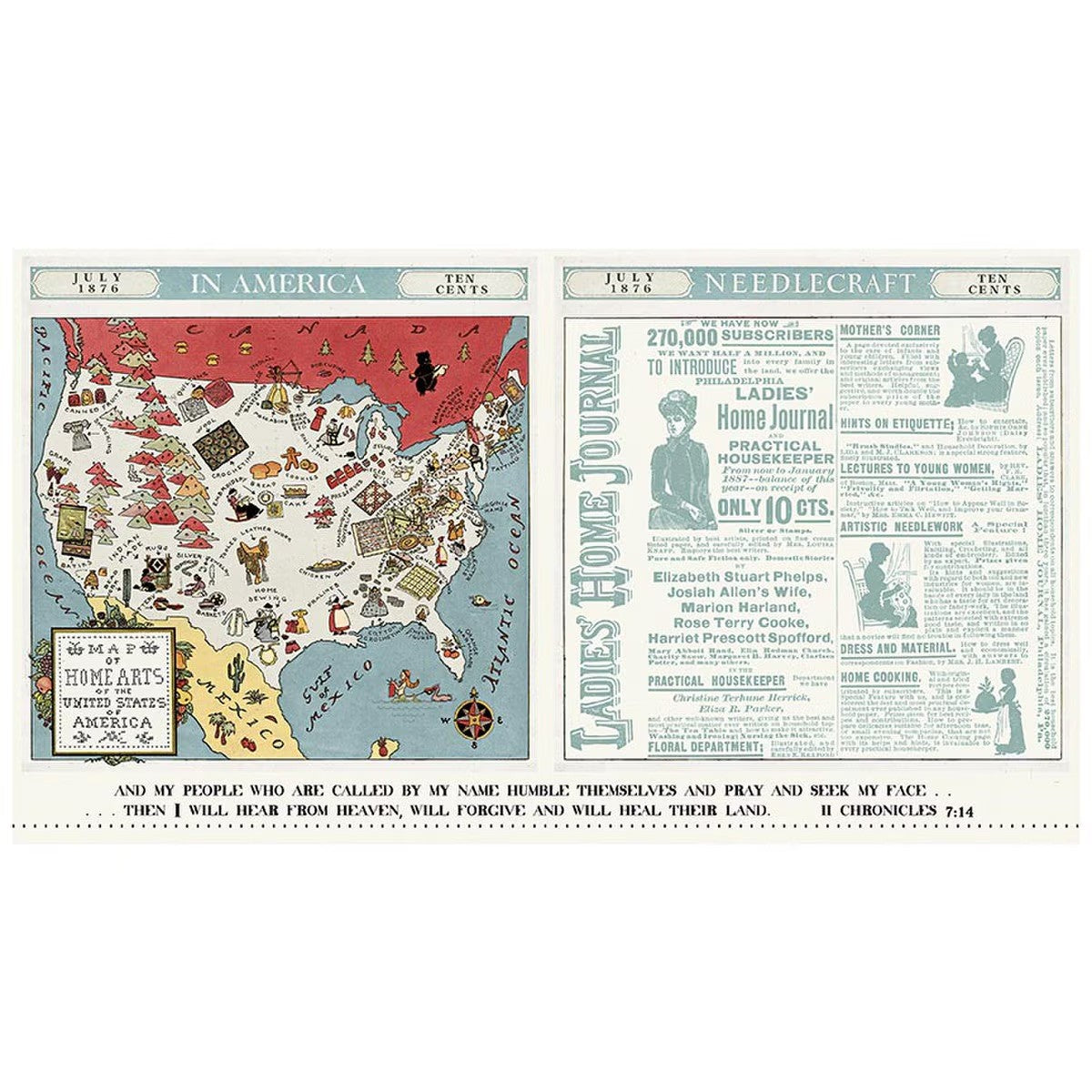 Sew America Pillow Panel