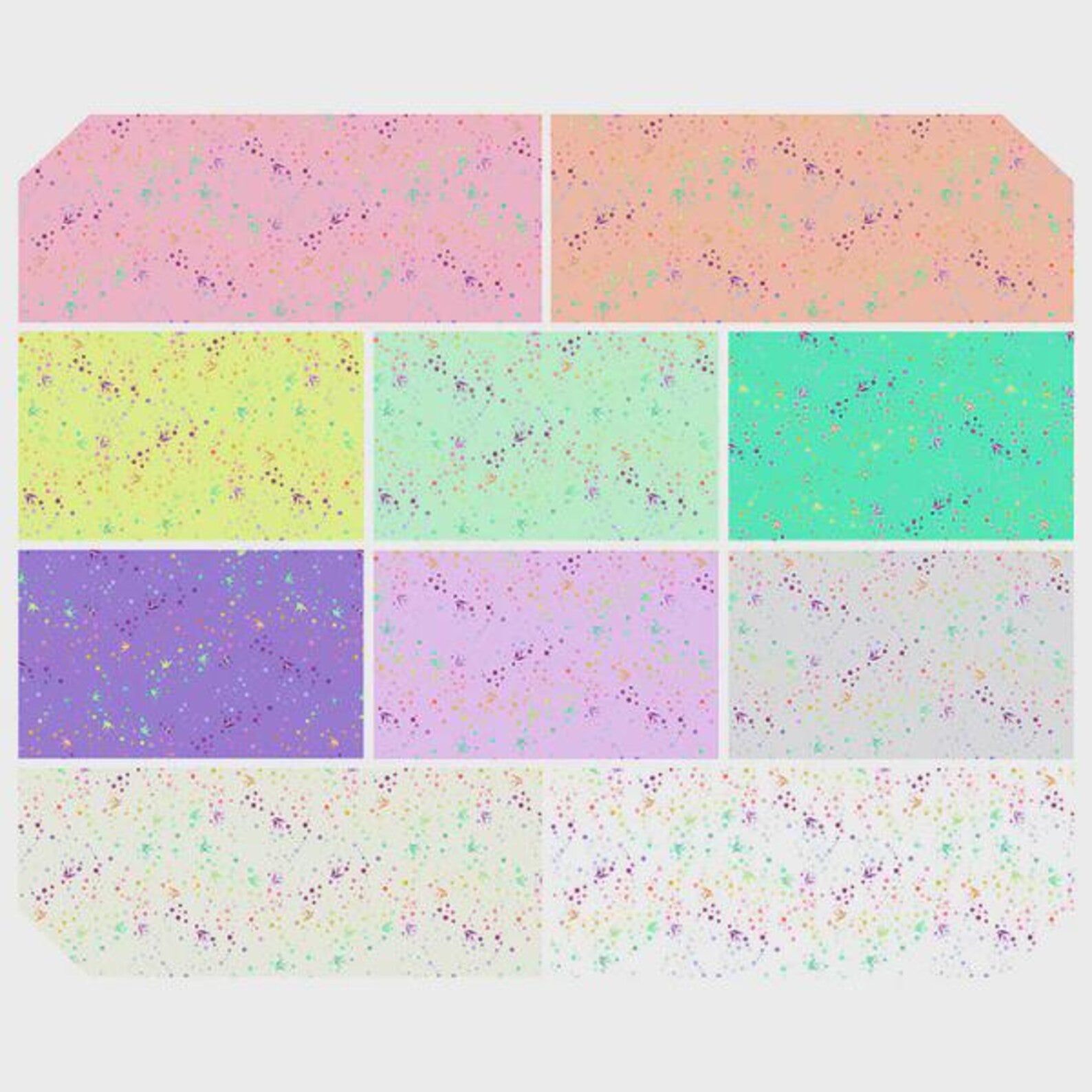 Tula Pink Fairy Dust Jelly Roll/Rolie Polie (40 pcs)