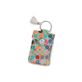 Daisy Dots Scissor Pouch Keychain
