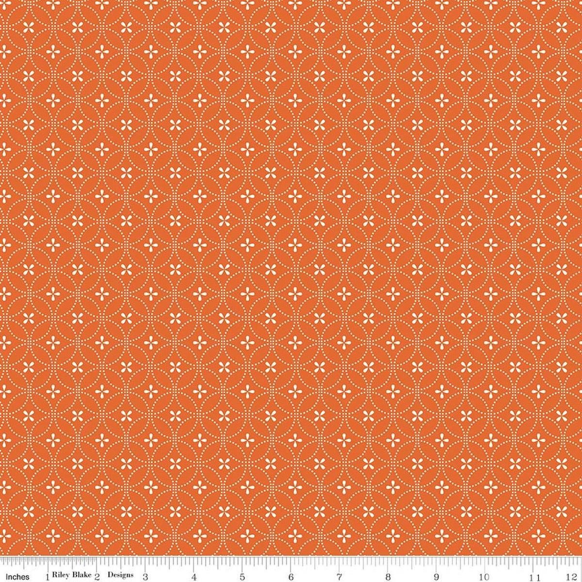 Summer's in Town Circle Dots (Orange)