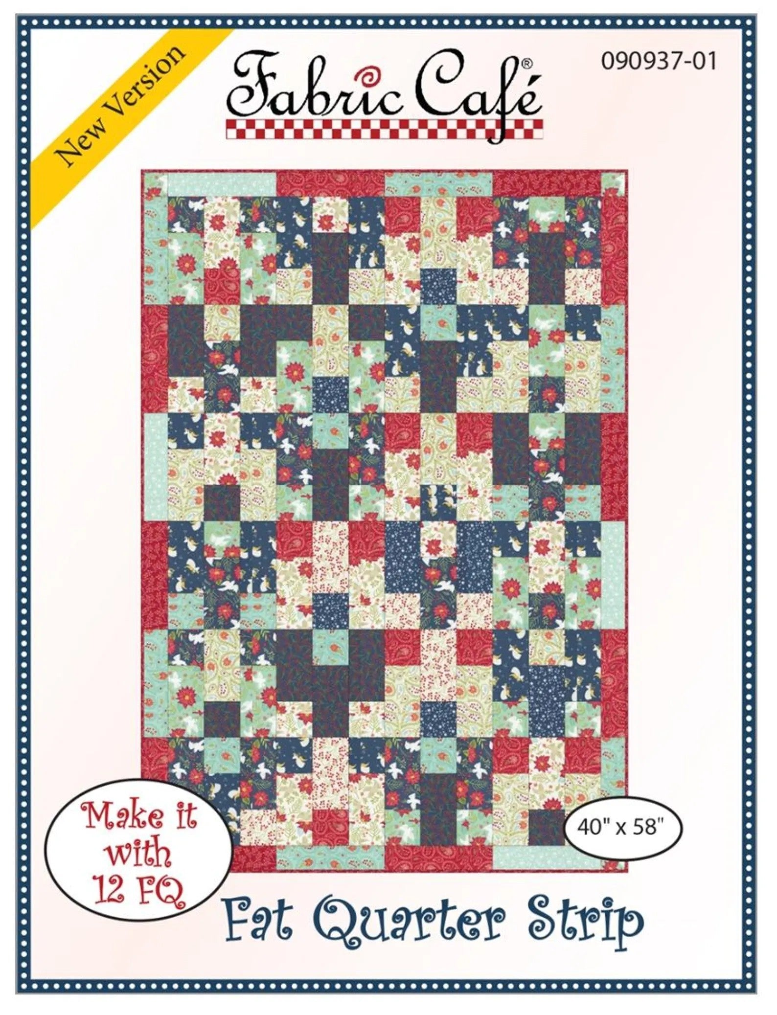 Fabric Cafe Fat Qtr Pattern