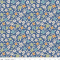 Autumn Cosmos Denim 108" Wide Back