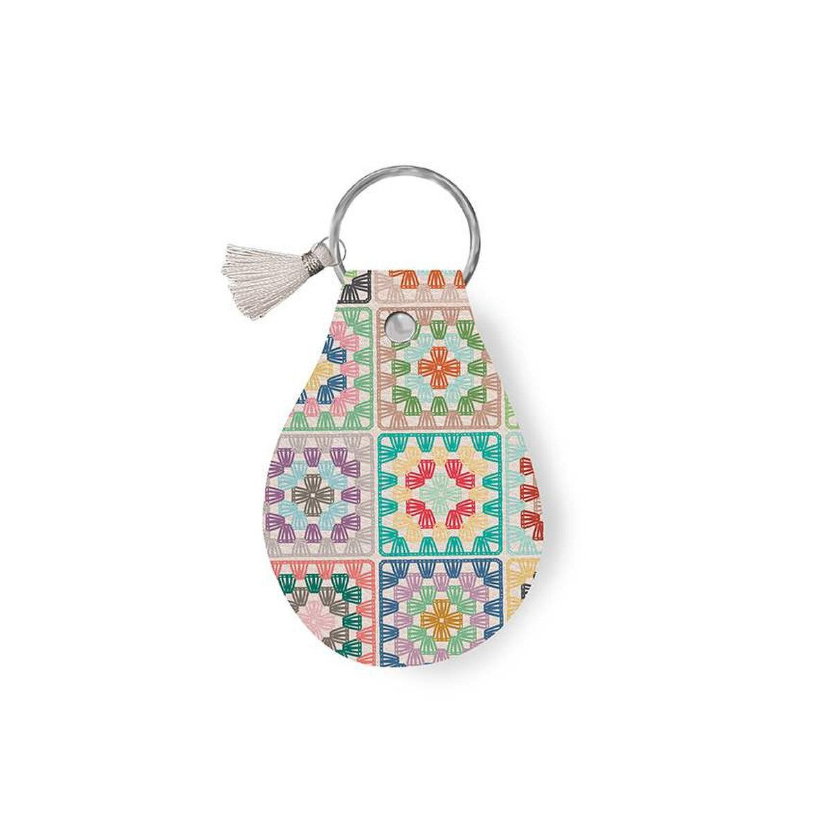 Circle Key Chain Chunky Thread