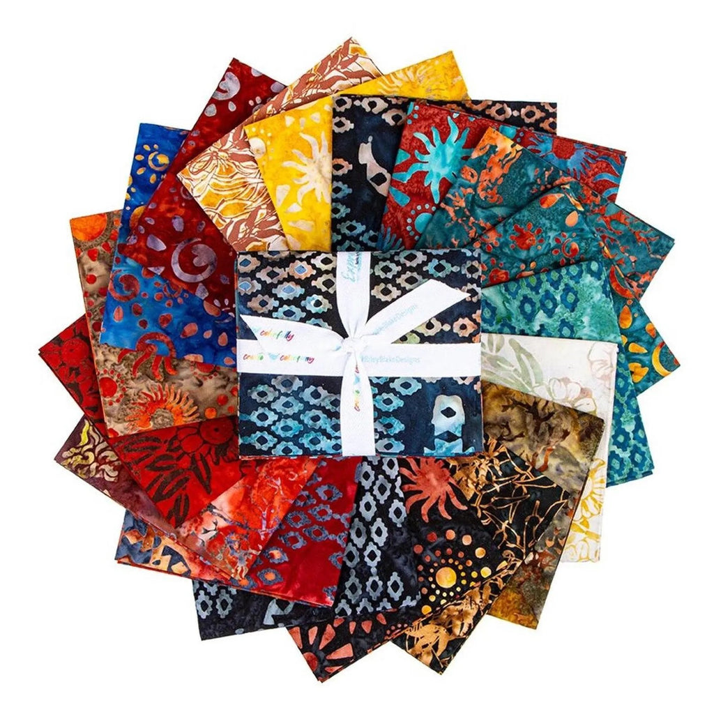 Expressions Batiks Western Reflections 18-pc Fat Quarter Bundle