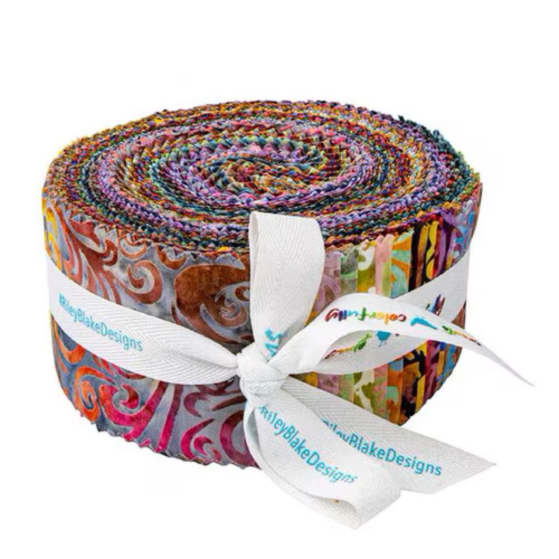 Twirl & Swirl Elementals Batik Jelly Roll (40 pcs)