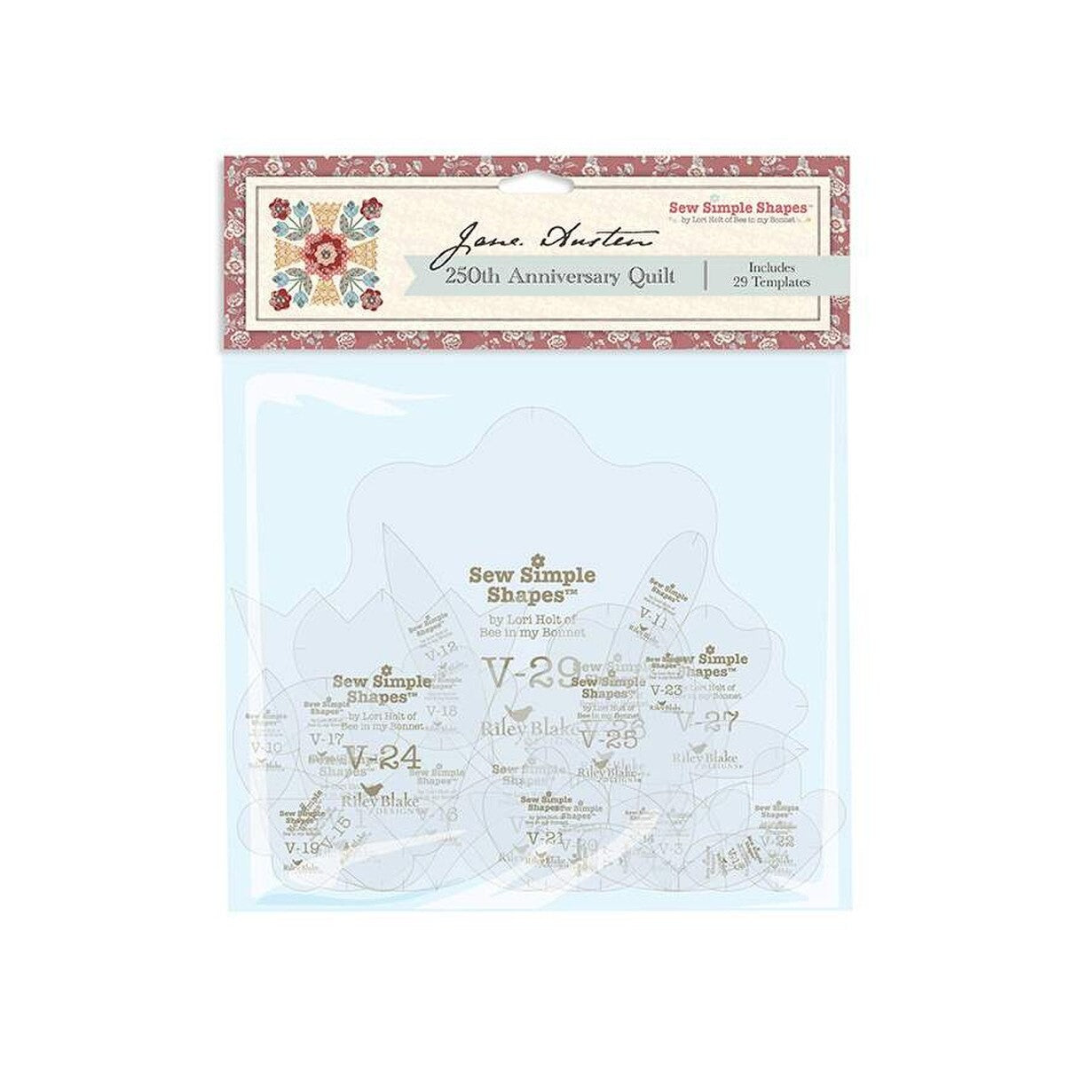 Jane Austen 250th Anniversary Quilt Sew Simple Shapes