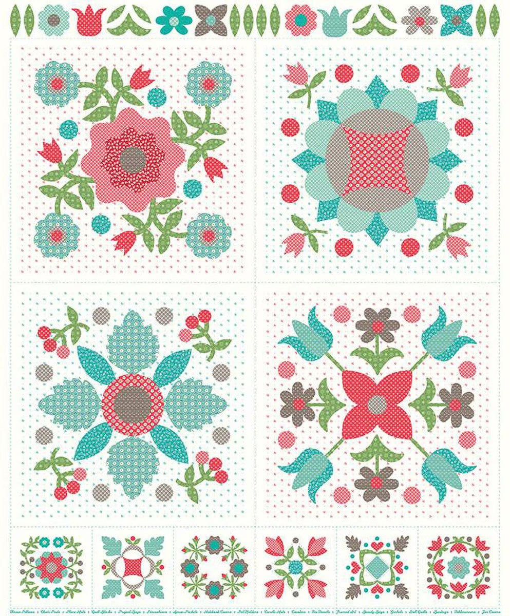 Flea Market Applique Panel