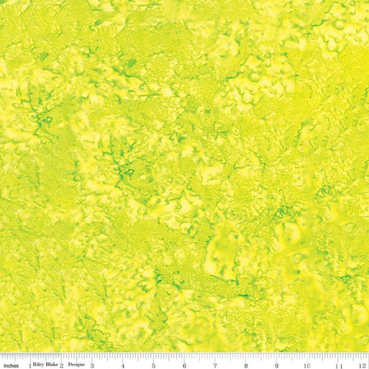Batiks Hand-Dyes Kiwi