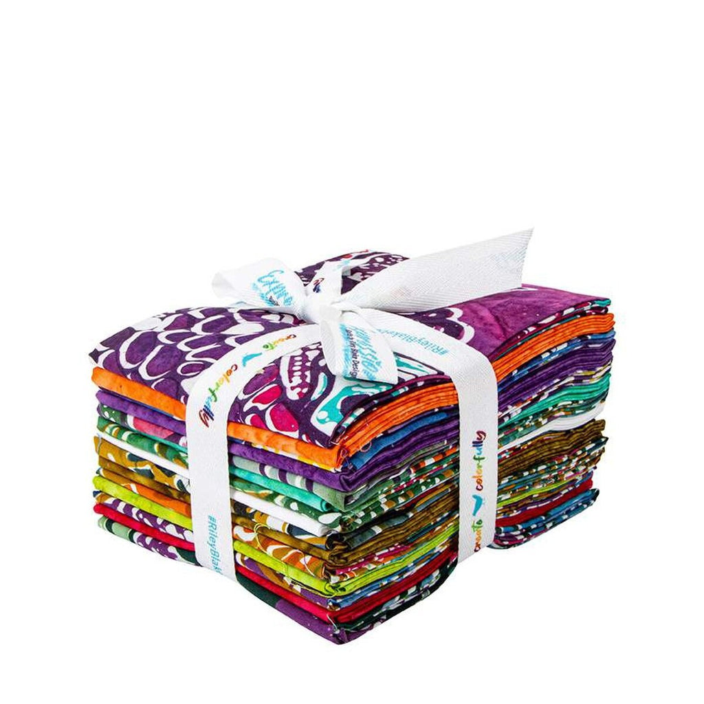 Expressions Batiks Express Yourself Sogan Fat Qtr Bundle - 15 pcs