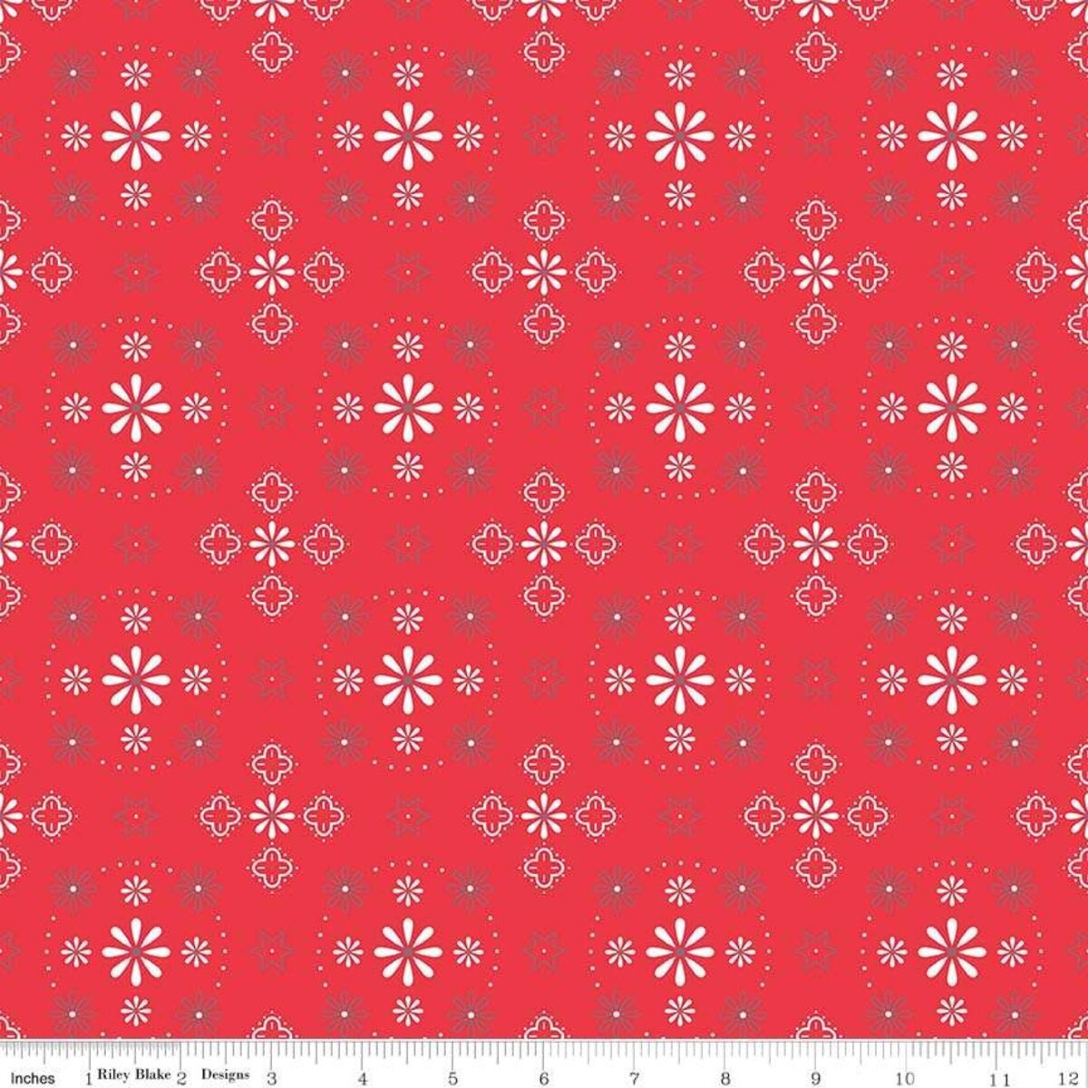 Borders Bandana Wide Back 3-Yard Pre-Cut