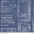 Sew Journal 18-Inch Doll Pattern Denim 3-Yd Wide Back Bundle
