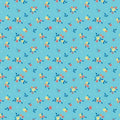 Summer's in Town Floral (Aqua)