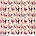 Barbie Vintage Fashion Blush Cotton Fabric