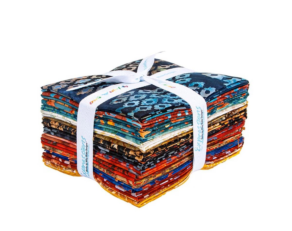 Expressions Batiks Western Reflections 18-pc Fat Quarter Bundle