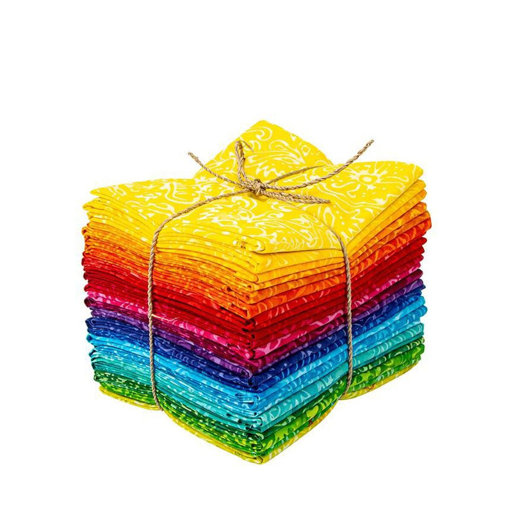 Elements Rainbow Brights Fat Qtr Bundle - 24 pcs