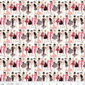 Barbie Vintage Fashion White Cotton Fabric