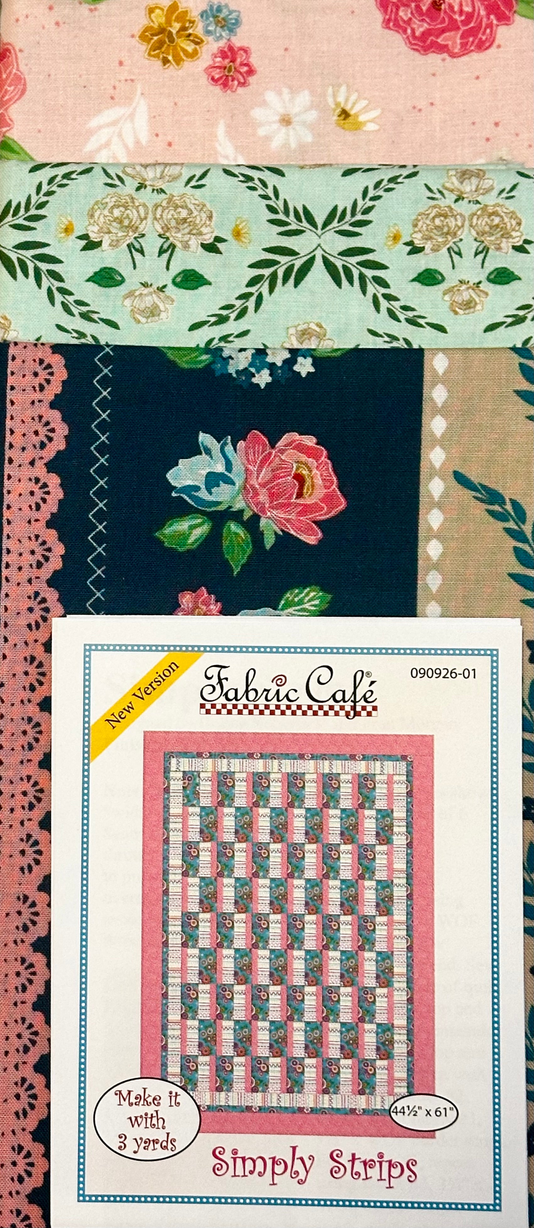 Correspondence Print Quilt Kit