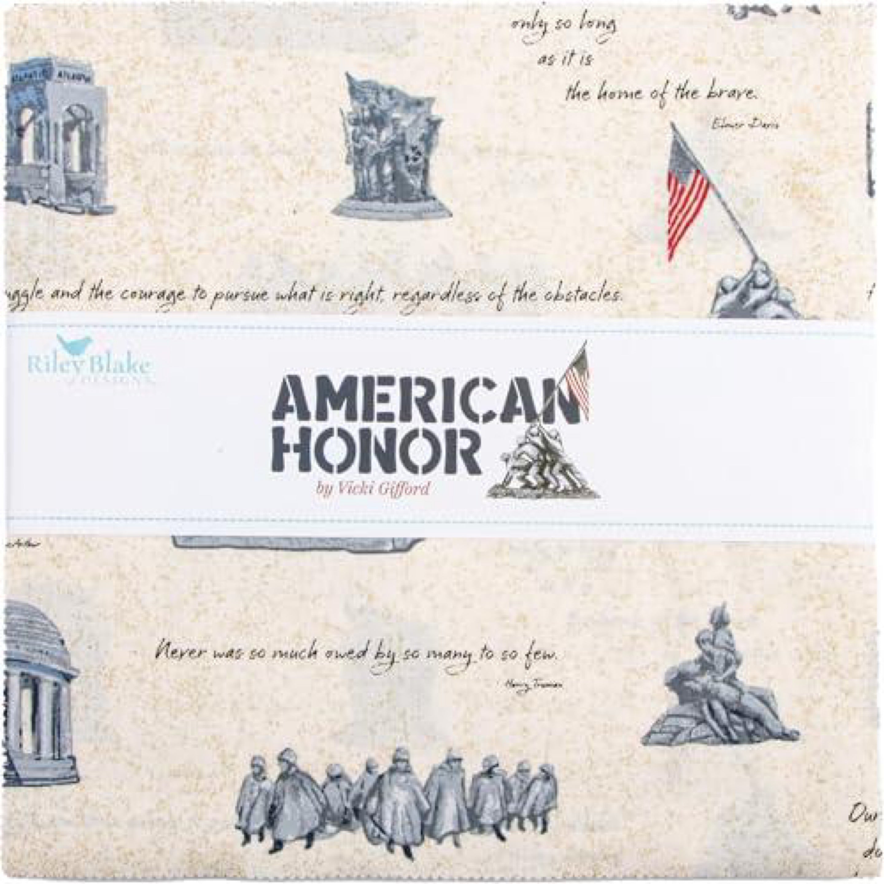 American Honor 10-Inch Squares (42 pcs)