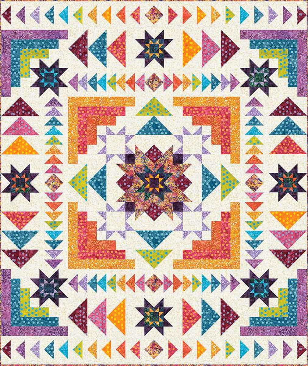 Hyperion Batik Quilt Kit