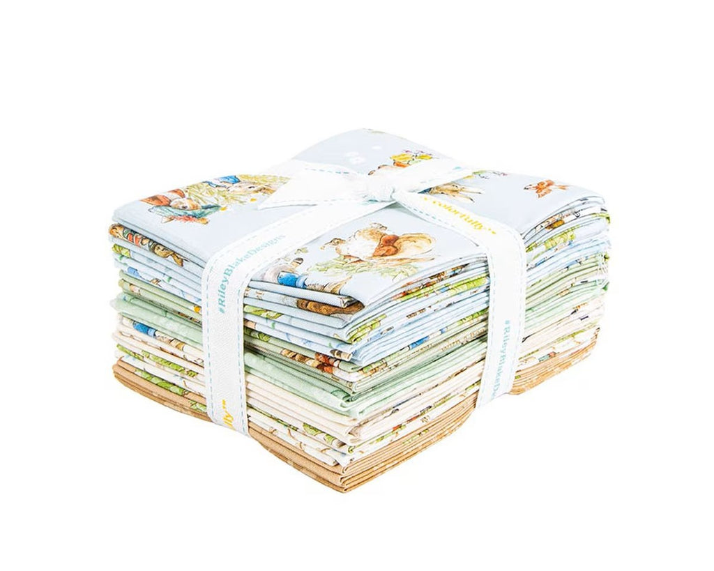 Peter Rabbit & Benjamin Bunny 15 Pcs Fat Qtr Bundle